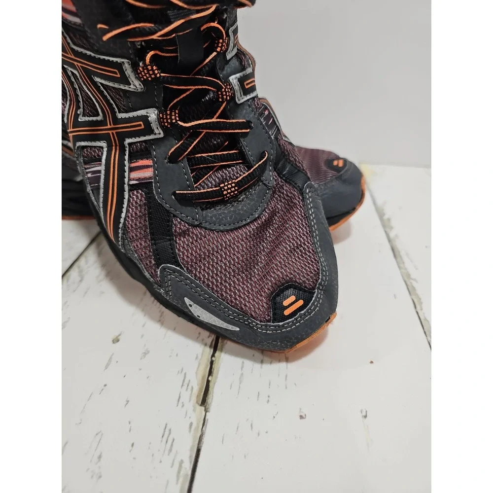 ASICS GEL Venture 5 Orange Grey mens Running Shoes Low Top Sneakers Size 13 US